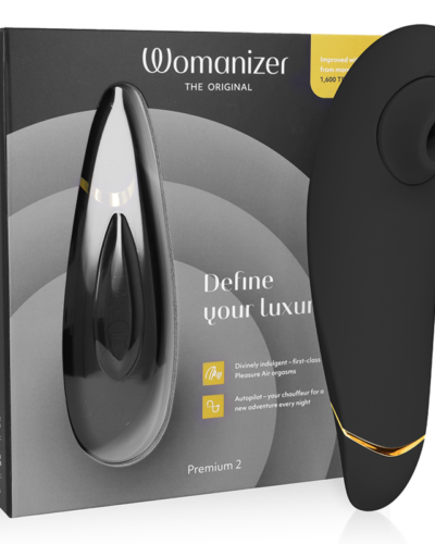 Womanizer - Premium 2 Clitoral Stimulator Black
