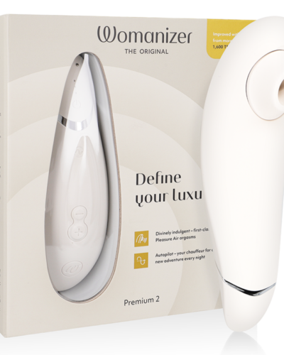 Womanizer - Premium 2 Clitoral Stimulator Warm Gray