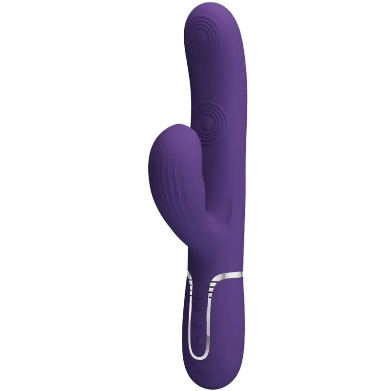 Pretty Love - Perlita G-Spot Vibrator 3 In 1 Multifunction Purple - Image 2