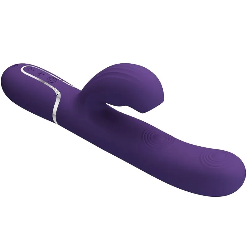 Pretty Love - Perlita G-Spot Vibrator 3 In 1 Multifunction Purple - Image 5