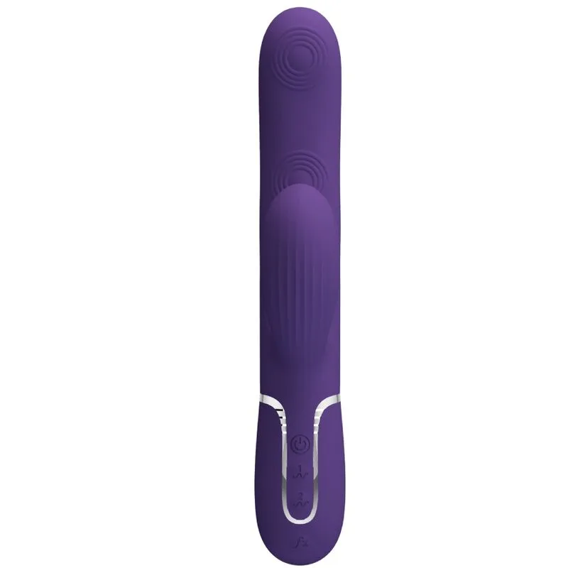 Pretty Love - Perlita G-Spot Vibrator 3 In 1 Multifunction Purple - Image 3