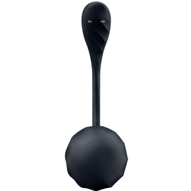 Satisfyer - Ribbed Petal G Point Stimulator Remote Control Black Free App - Image 5