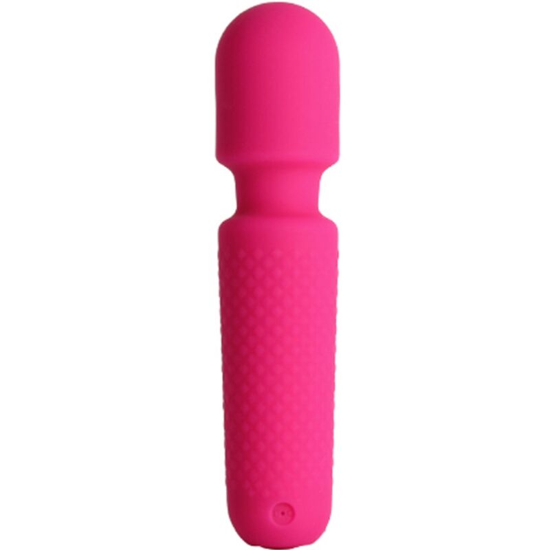 Armony - Your Magic Massager Vibrator Rechargeable 10 Vibrations Wand Dots Pink - Image 2