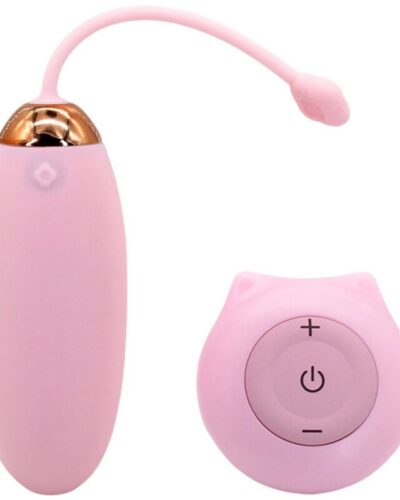 Armony - Kitty Fun Egg Vibrator Remote Control 10 Vibrations Pink