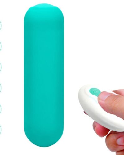 Armony - Splash Joie Vibrator Bullet Silicone Remote Control 10 Vibrations 75 X 19 cm Green