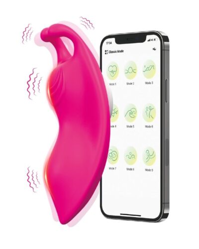 Armony - Honeybee Wearable Panties Vibrator G-Spot Fuchsia - Free App