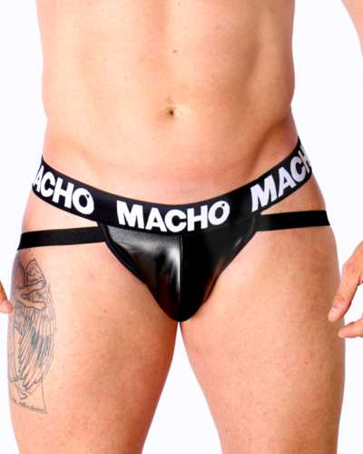 Macho - Mx25Nc Jock Black Leather L