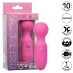 Calexotics - First Time Rechargeable Massager 10 Vibrations Pink