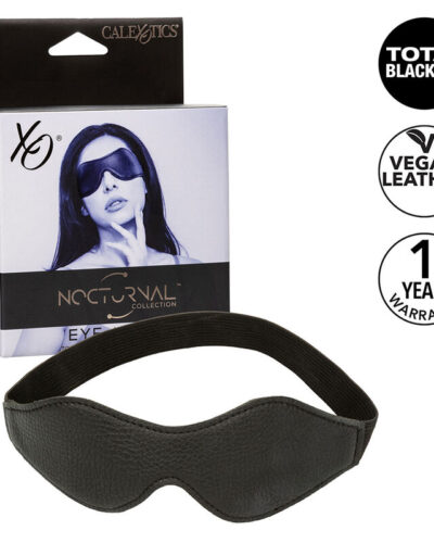 Calexotics - Nocturnal Eye Mask PVC Leather Black