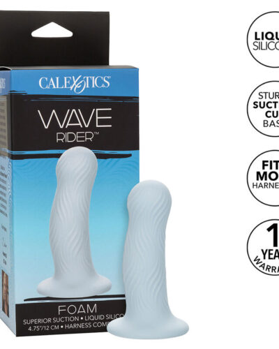 Calexotics - Wave Rider Foam Anal Plug Blue