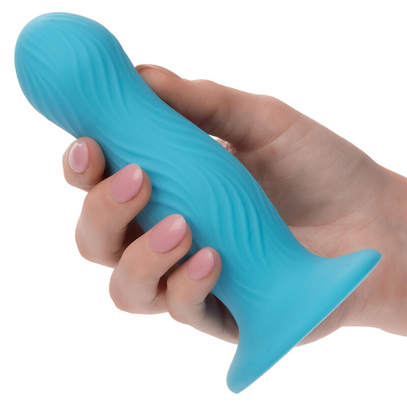 Calexotics - Wave Rider Swell Anal Plug Blue - Image 5