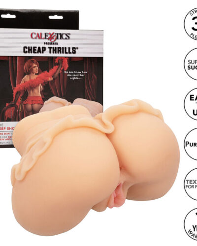 Calexotics - The Peep Show Girl Double Realistic Masturbator Flesh
