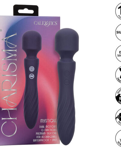 Calexotics - Charisma Mystique Massager Dual Motors 12 Functions 20,5 cm X 4.5 cm Purple