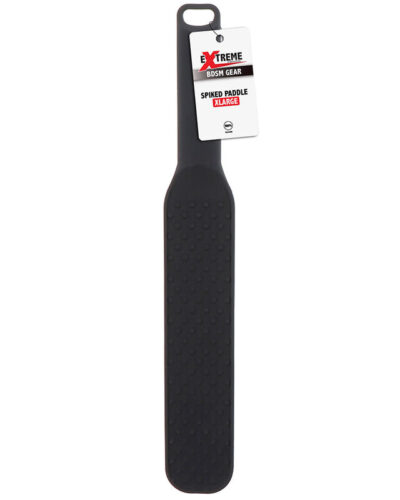 Hidden Desire - Extreme Spiked Paddle Extra Large Black