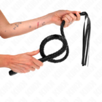 Kink - Long Whip With Beads 110 cm