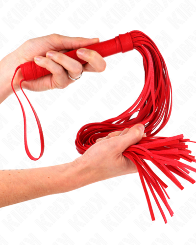 Kink - Red Soft PVC Whip 70 cm