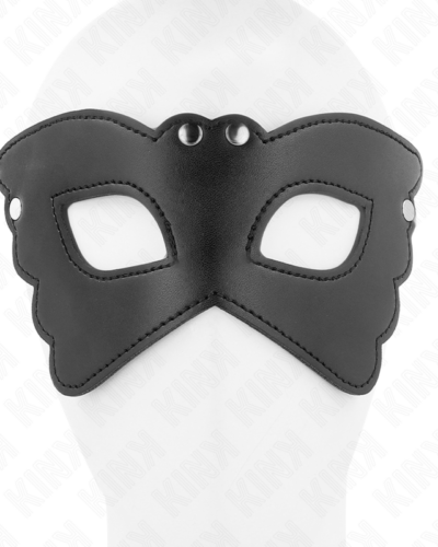 Kink - Butterfly Shaped Leatherette Mask 20 X 9 cm