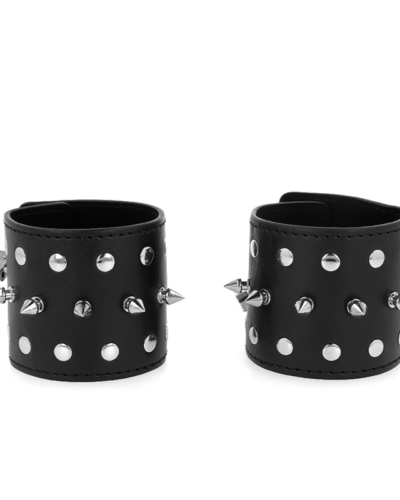 Kink - Punk Wrist Restraints With Spikes 25 X 6 cm