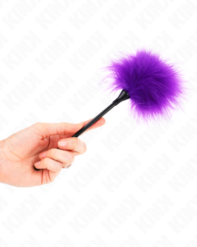 Kink - Purple Tickle Feathers Used For The Bondage Kit 27 cm