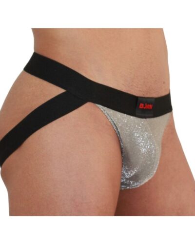 Burn - 001 Jock Shiny Beige / Black M