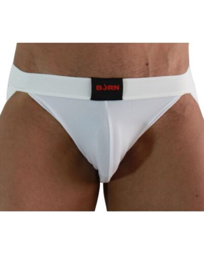 Burn - 007 Jock Lycra White L