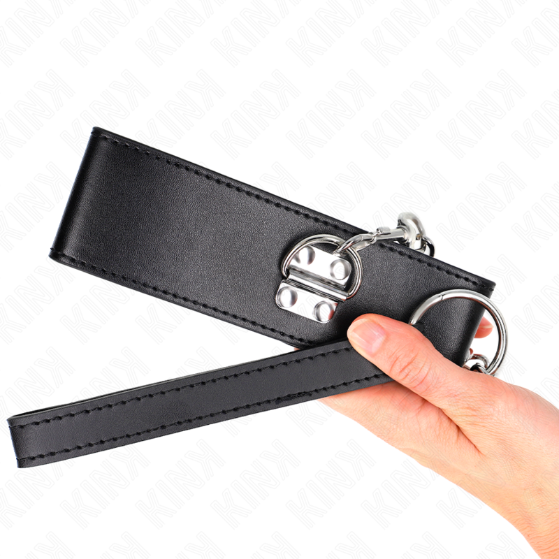 Kink - Necklace With Belt 65 cm With Wide Black Strap Adjustable 33.5-41 cm X 5 cm - Image 5