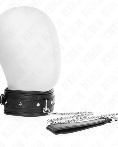 Kink - Necklace With Shiny Buckle Strap 65 cm 48.5 cm X 5.3 cm