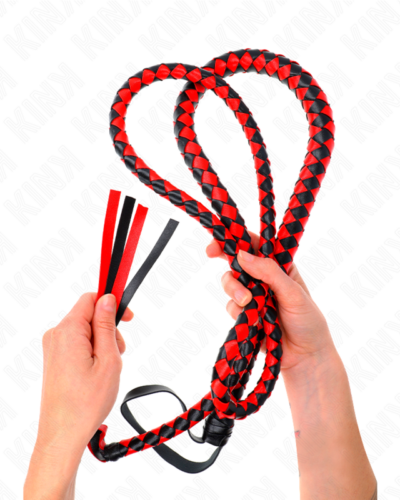 Kink - Red Long Snake Whip 210 cm