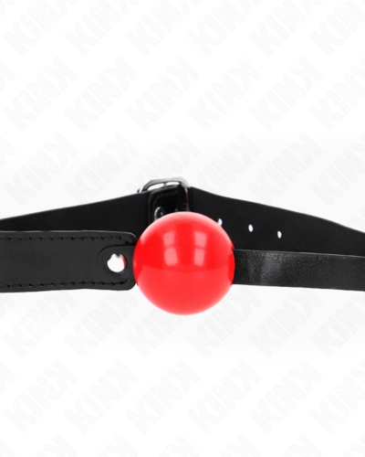 Kink - Soft TPE Ball 4 cm Gag Model 1 66 X 2.5 cm Adjustable 41-61 cm