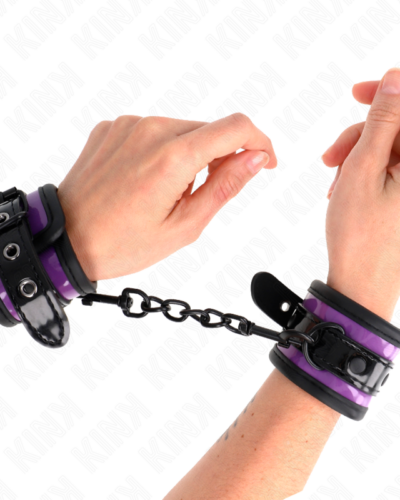 Kink - Neoprene Wrist Restraints Light Purple Ajustable 21-28 cm X 5 cm