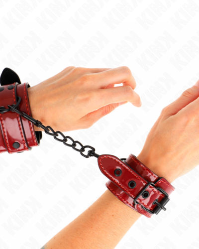 Kink - Dark Red Wrist Cuffs 23 X 5 cm