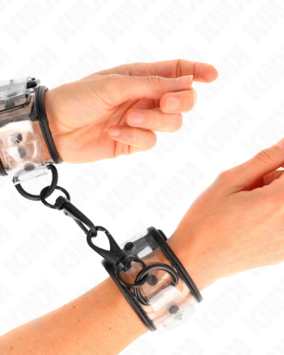 Kink - Clear Wrist Cuffs Adjustable 18-30 cm X 5.5 cm