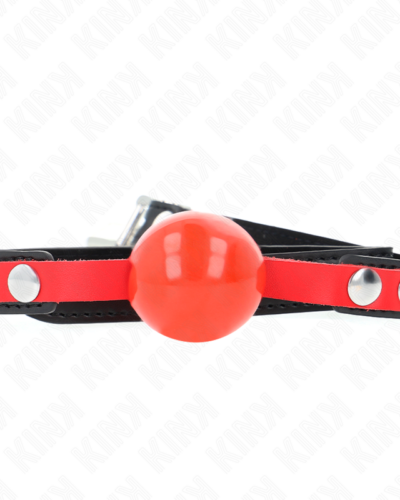 Kink - Soft TPE Ball 4 cm Gag Model 4 60 X 2 cm Adjustable 37-52 cm