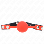 Kink - Model 2 Silicone Ball 4 cm Gag With Lock 60 X 2 cm