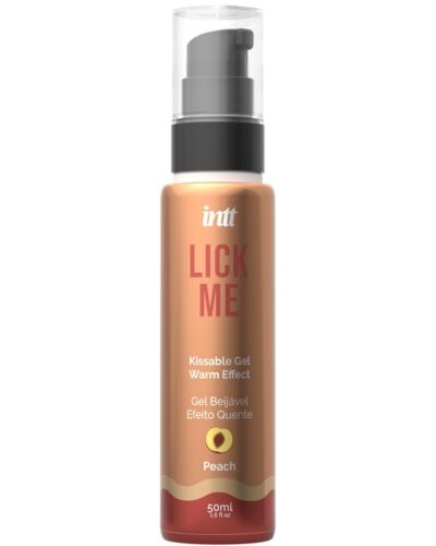 Intt - Lick Me Peach Edible Gel Heat Effect