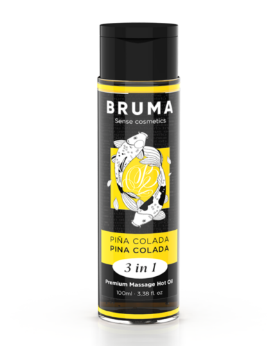 Bruma - Premium Massage Hot Oil Pina Colada 3 In 1 - 100 ml