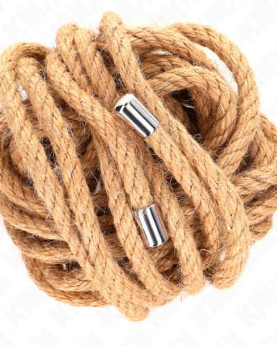 Kink - Hemp Rope With Metal Head 5 Meter