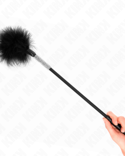 Kink - Tickle Feathers With Rhinestone Handle 50 cm