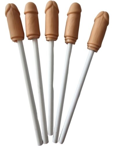 Diablo Picante - 5 Pencils With Natural Penis Tip