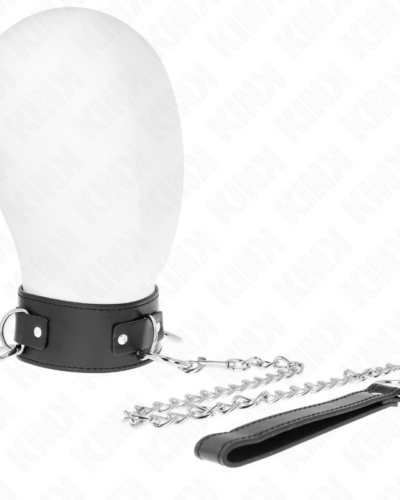Kink - Necklace With Leash 65 cm 3 Ring Model 2 Adjustable 36-43 cm X 5 cm