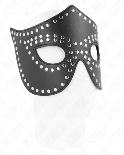 Kink - Leatherette Mask With Rivets Model 2 30 X 12 cm