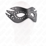 Kink - Leatherette Mask With Rivets Model 3 26 X 9.5 cm