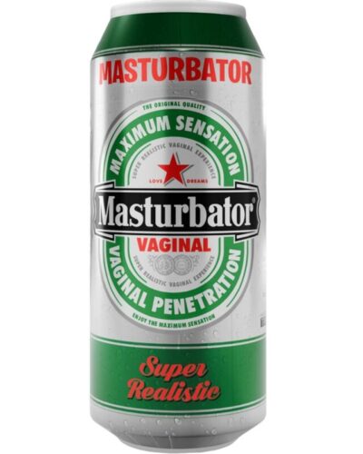 Alive - Male Masturbator Vagina Beer Can
