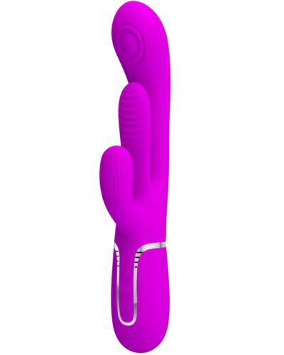 Pretty Love - Shania Triple Rabbit Vibrator Multifunction Pink
