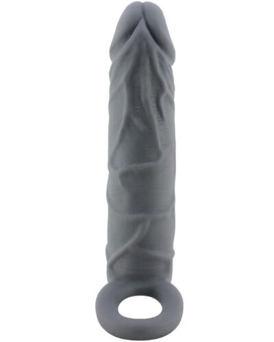 Pretty Love - Realistic Skin Penis Sleeve Dark Grey