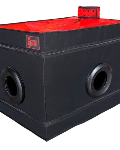 Secret Dome - Kink Club La Niche Cabin Black  Red