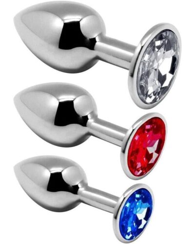 Alive - Anal Pleasure Kit 3 Plug Metal