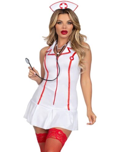 Leg Avenue - Head Nurse Costume White S/M