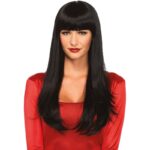 Leg Avenue - Bangin Long Straight Wig Black