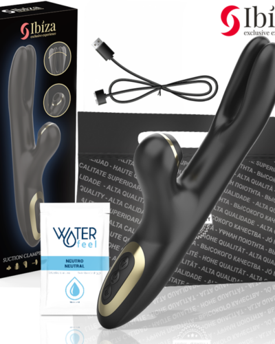 Ibiza - Double Vibrator Clamping Black